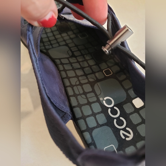 ECCO Womens Women's Jab Toggle Sandal Blue size 41, likely US 10-10.5 - Picture 9 of 9